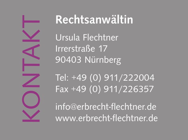 Rechtsanwälting Ursula Flechtner Rechtsanwälting Ursula Flechtner