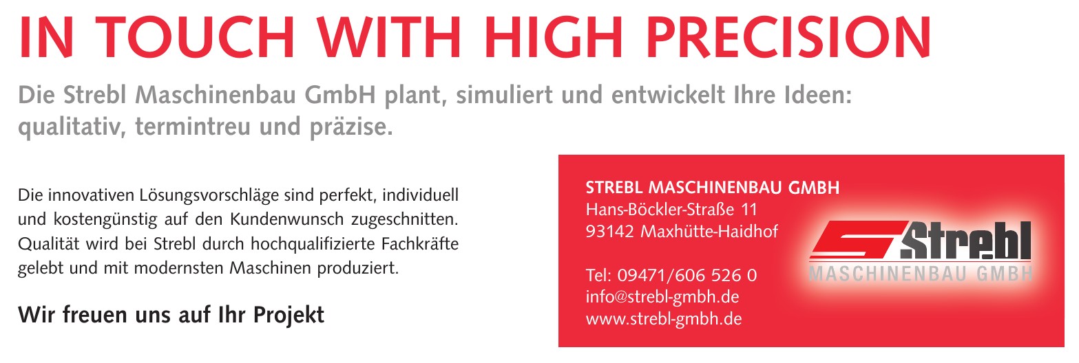 STREBL MASCHINENBAU GMBH STREBL MASCHINENBAU GMBH