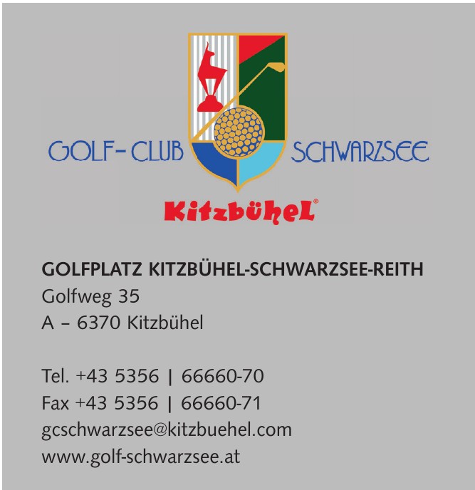 Golfplatz Kitzbühel-Schwarzsee-Reith